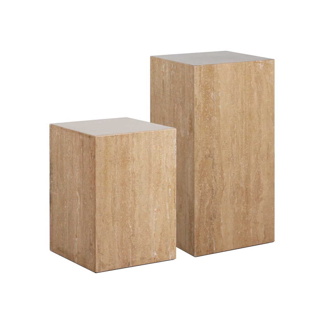 Discover the Timeless Appeal of Our BRAC4249S & BRAC4249M Modular Natural Travertine Stone Piers