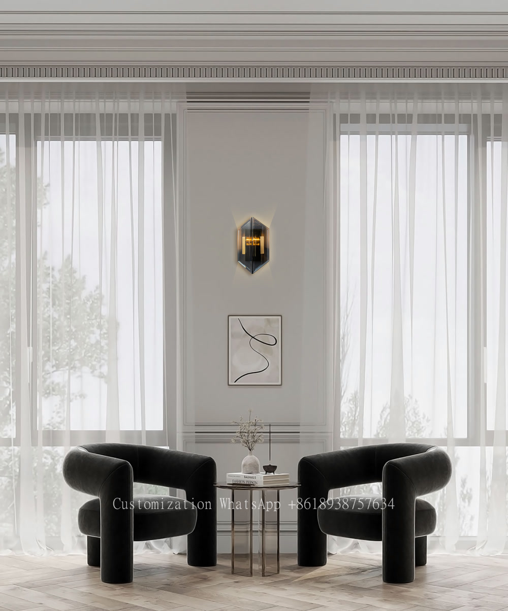 Exploring Transitional Black Glass Wall Fixtures: A Perfect Blend of Style and Functionality