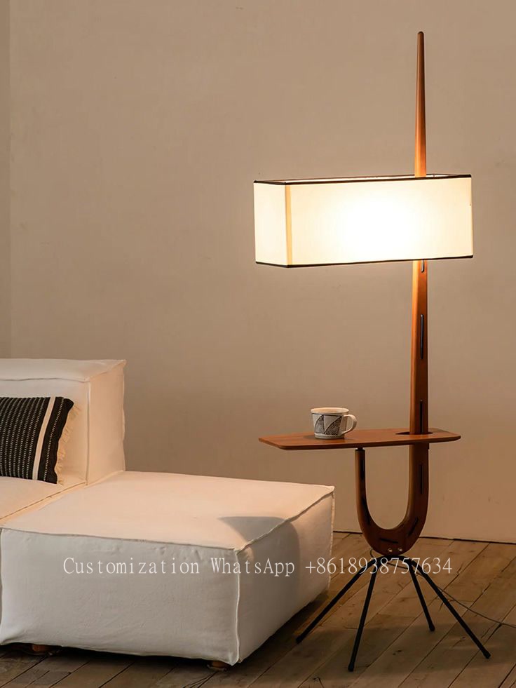 Modern Meets Tradition: Wooden Floor Lamps with a Contemporary Twist