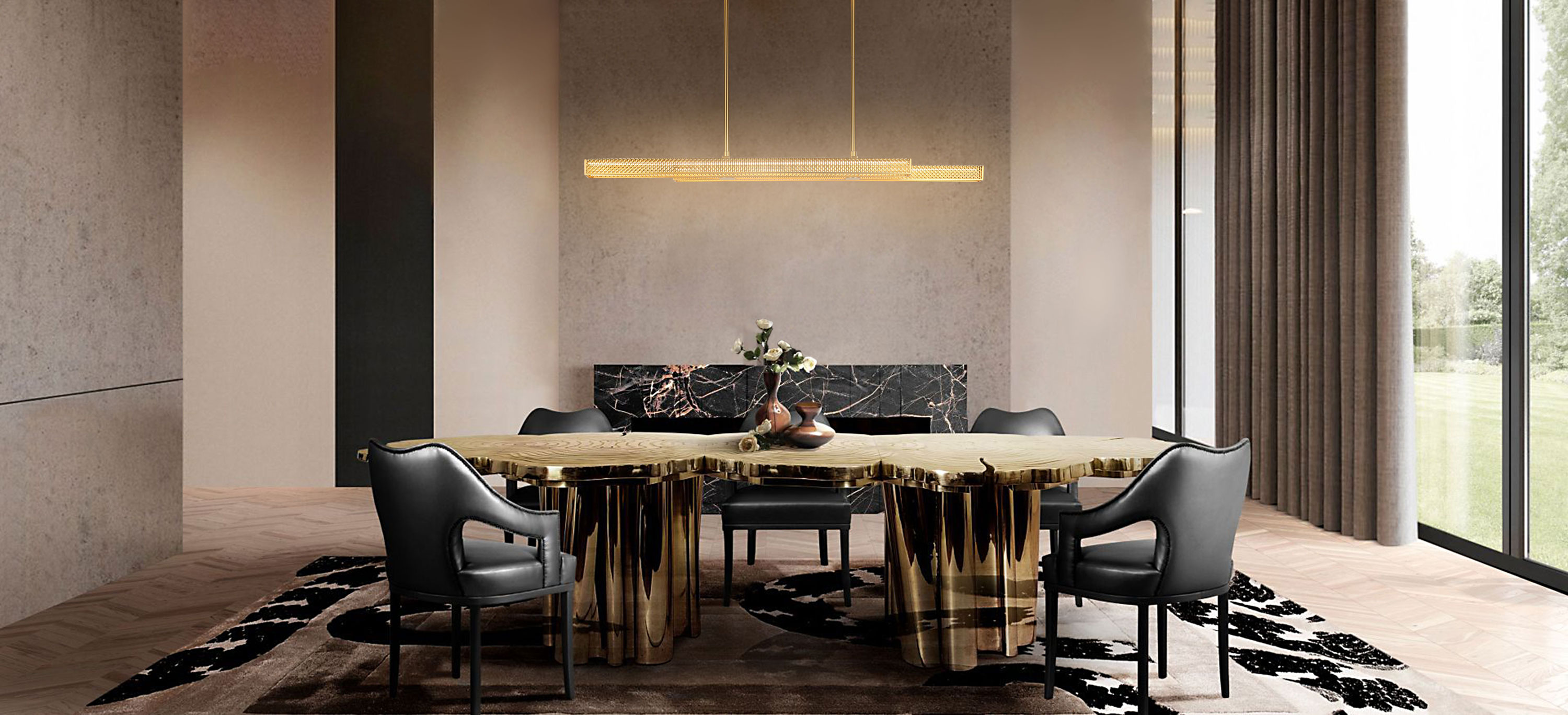 Lamp supplier：Lamp supplier：Gallery-Worthy Glamour: Long Chandeliers for Artful Spaces